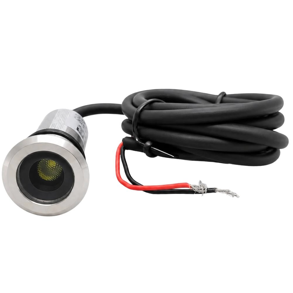 Faretto led incasso pavimento in acciaio inox silver *** temperatura colore lampada 6000k bianco freddo, confezione 1