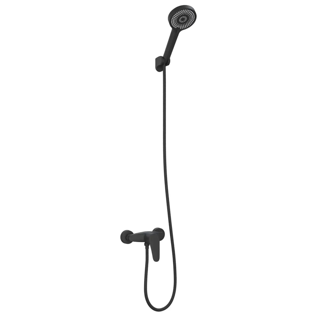 Set di doccia con soffione Nero G 1 / 2 pollici 42023399