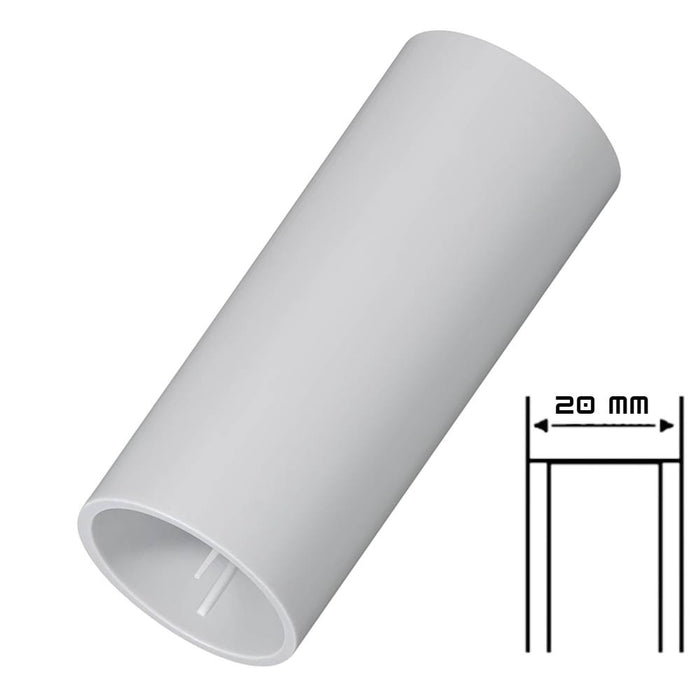 Faeg raccordo giunto semplice pvc grigio ip40 per tubo rigido elettrico *** diametro 20 millimetri, confezione 1