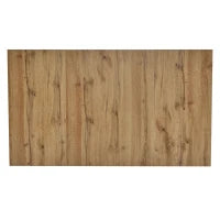 Tavolo da pranzo moderno con venature del legno, per 4-6 persone, 138,5x80x75 cm, Marrone chiaro