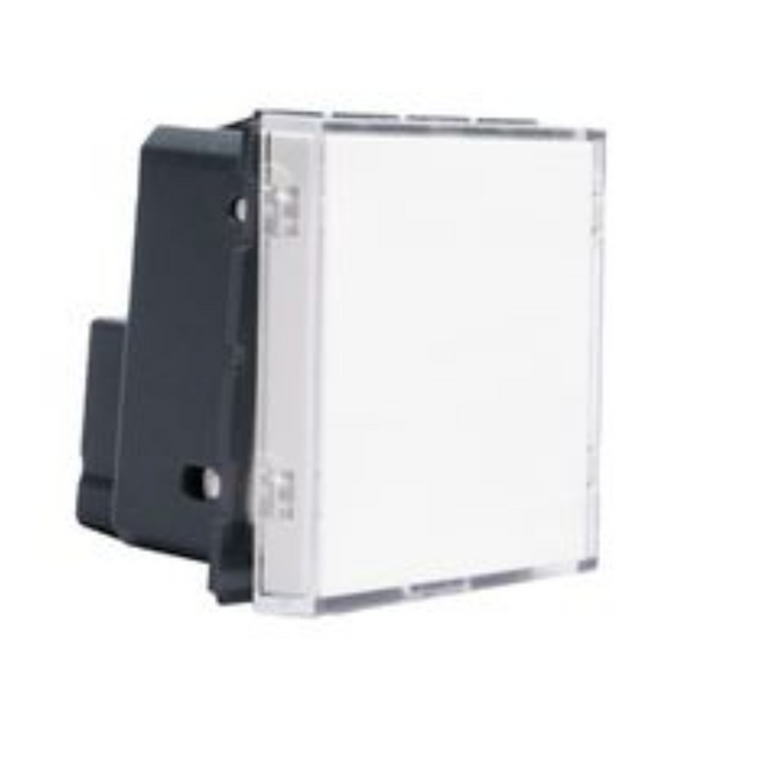 Bticino j4040 serie matixgo pulsante portanome illuminato 2 moduli 1p no 3a 250v