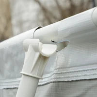 Piscina Fuori Terra in Acciaio e PVC Rinforzato con Filtro, 580x310x122cm, Grigio Chiaro