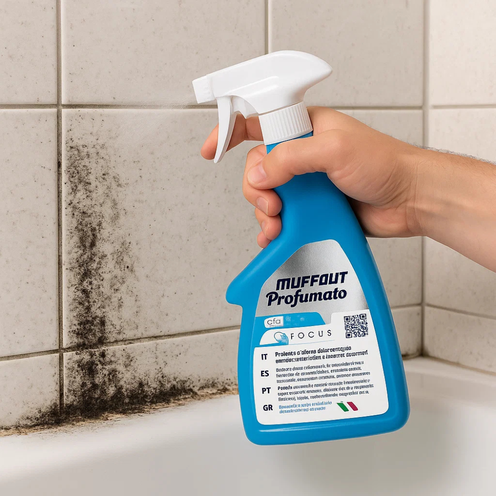 muffØut profumato azione sbiancante aloni macchie nere superficiali 500 ml