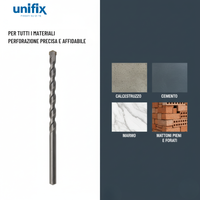 Punta muro supra per foratura calcestruzzo e cemento *** misura 10 x 120 mm, confezione 1