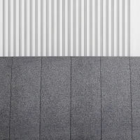 Divano Letto 3 Posti con Schienale Reclinabile a 3 Livelli in Tessuto, 208x84x82cm, Grigio