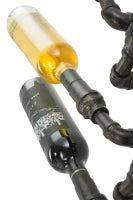 Porta Bottiglie Da Muro Manhattan 6 Posti Cm 27X15X55