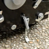 Monopattino Elettrico Pieghevole con Sella, 2 Ruote e Manubrio Regolabile, Bambini 7-12 Anni, 81.5x38x94cm, Nero