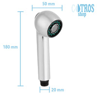 Doccetta monocomando argento lavello cucina spazzolato ricambi rubinetteria