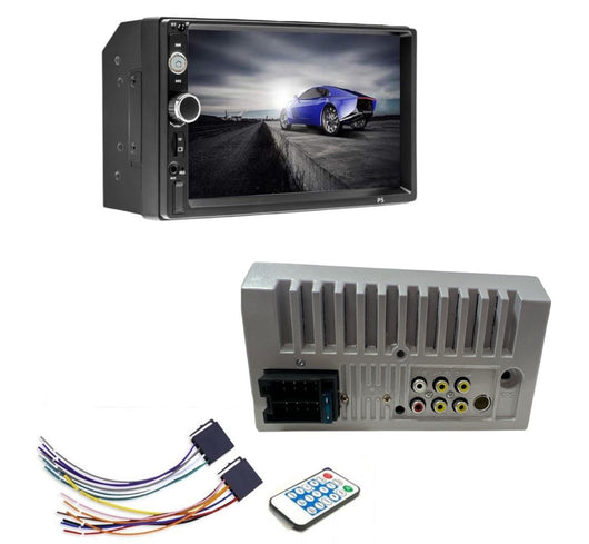 7" Autoradio 2 DIN Touch Screen Stereo Bluetooth AUX USB FM TF EC-7020