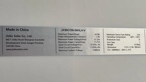 Modulo solare Bauer Solar BS-6MHB5-BLACK 360W