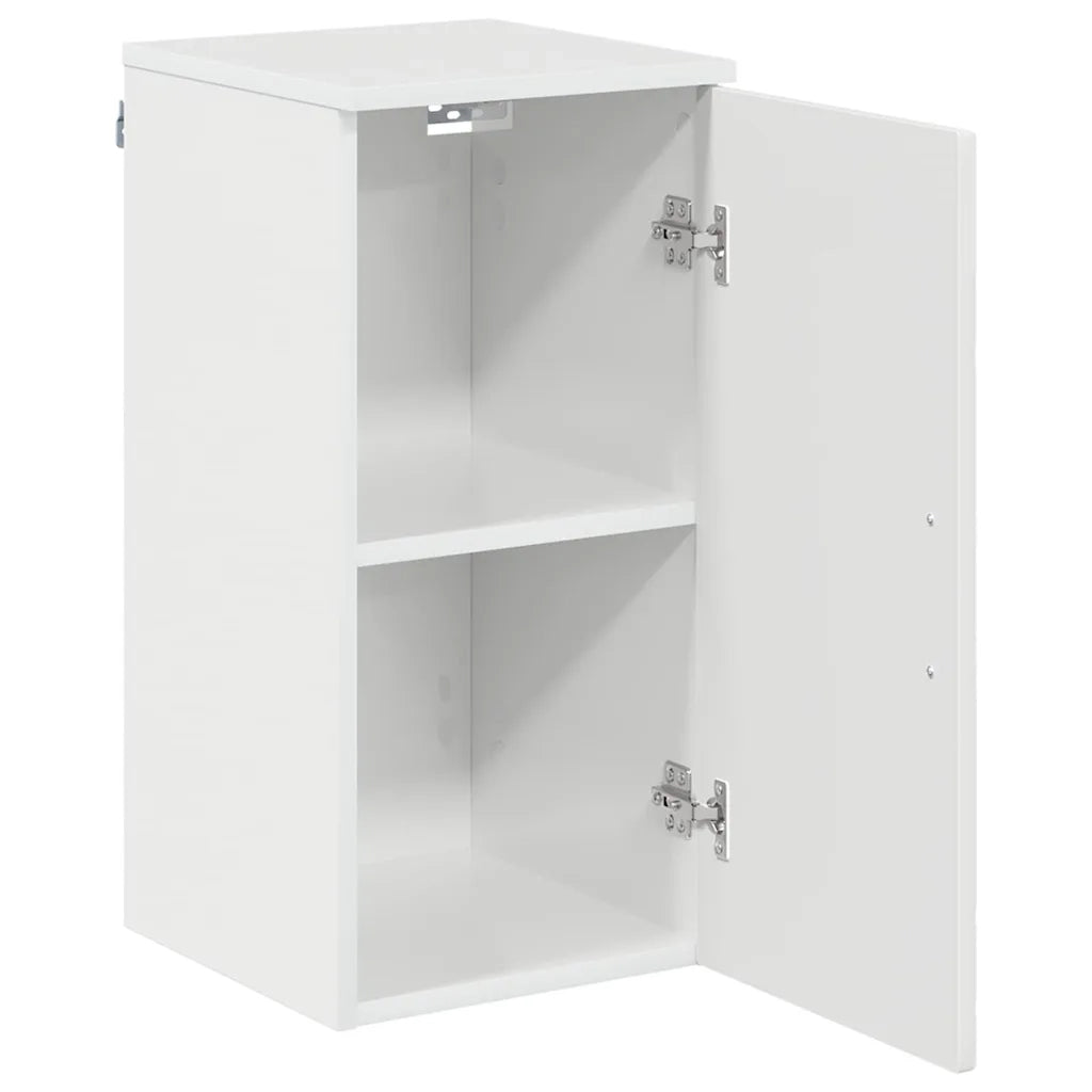 Mobile da Bagno con porta Bianco Lucido 30 x 31,5 x 61 cm 883348