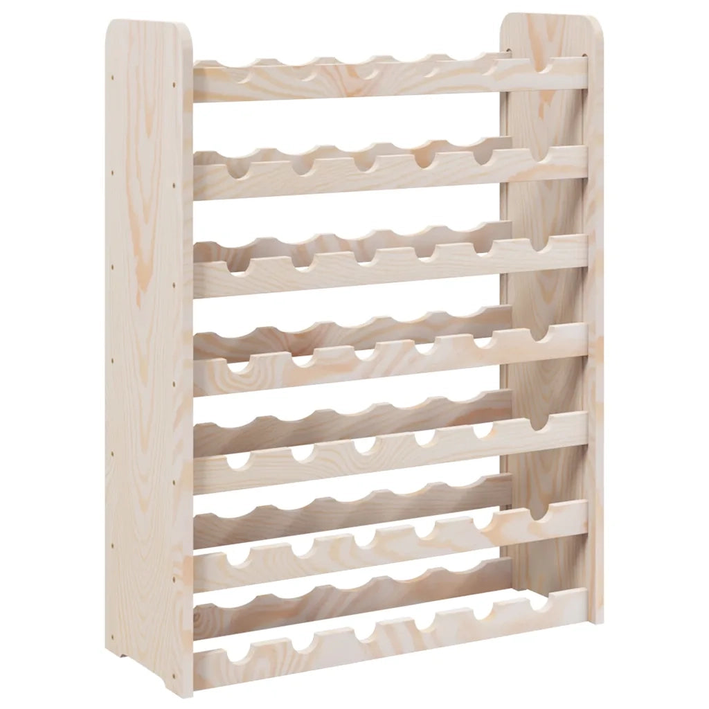 Portavini 67,5x25x87 cm in Legno Massello di Pino 4007559