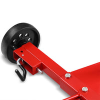 Albero Asta Porta Pneumatici in Ferro con Carrello Ruote Salvaspazio 4 Scomparti