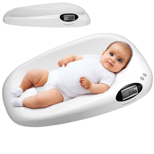 Bilancia Bambini Neonati Digitale Pesa Neonato Peso Massimo 20kg Funzione Tara