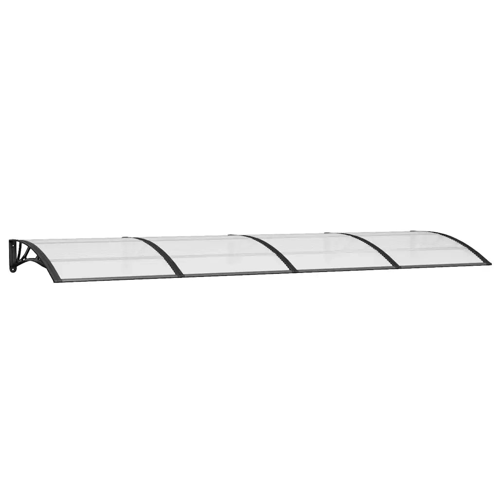 Tettoia per Porta Nera 350x100 cm in Policarbonato CFW8264790