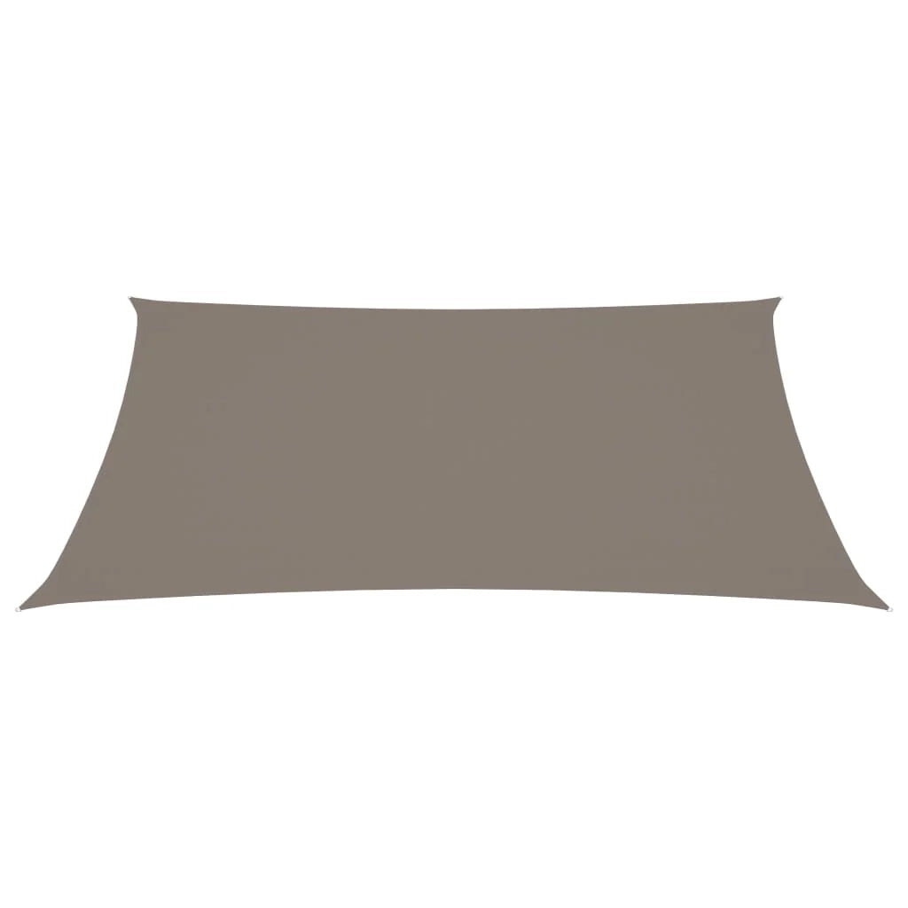 Vela ombreggiante/ombrellone rettangolare in tessuto Oxford 2,5 x 3,5 m tortora 02_0009561