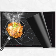 Mat di protezione inductive 52 x 78 cm - Piastra di cottura in silicone con superficie antiscivolo