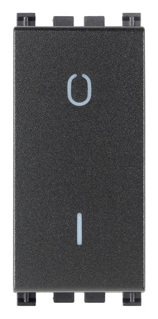 VIMAR Interruttore 2P 16AX grigio - 19015