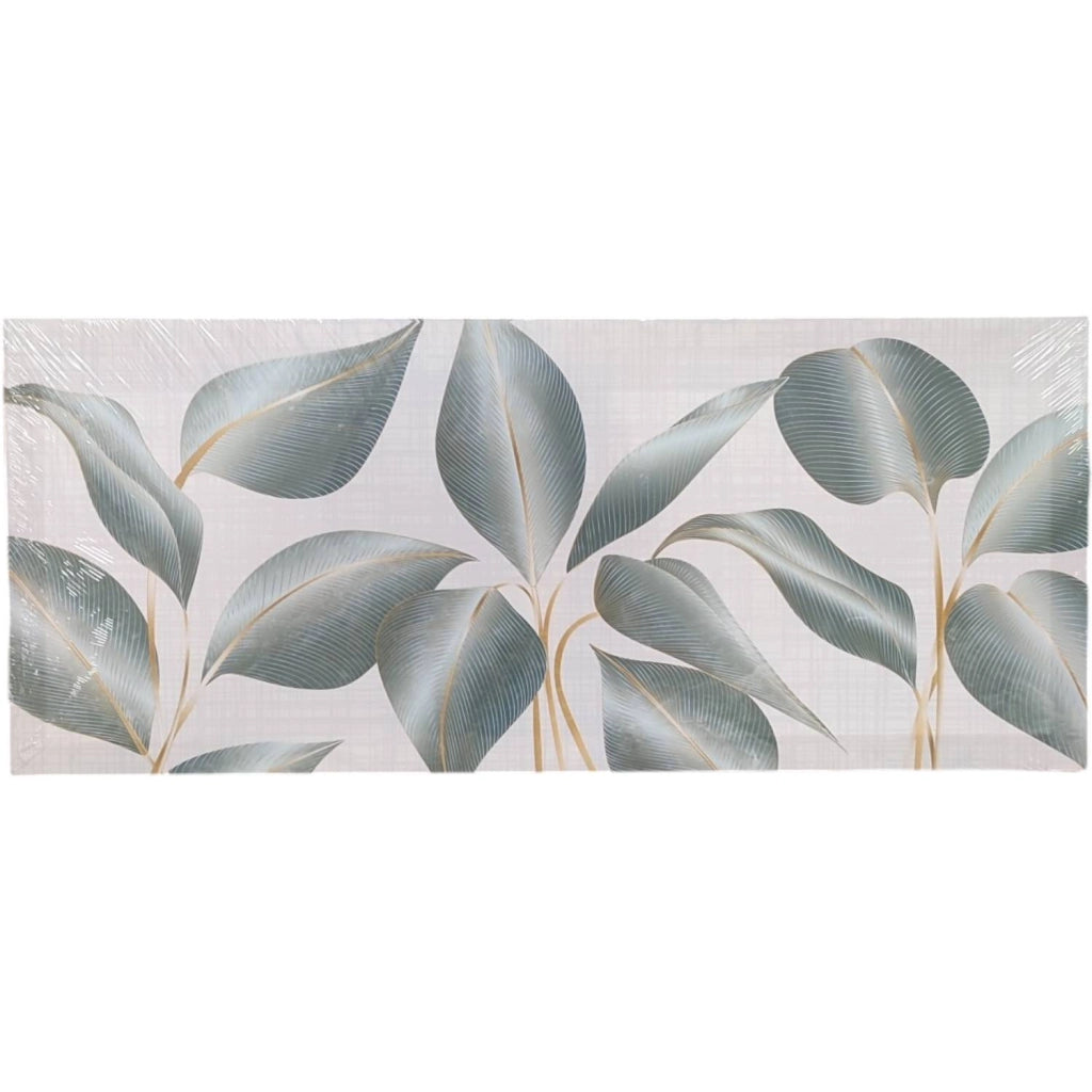 Quadro su tela leaves green gold lupia canvas prime