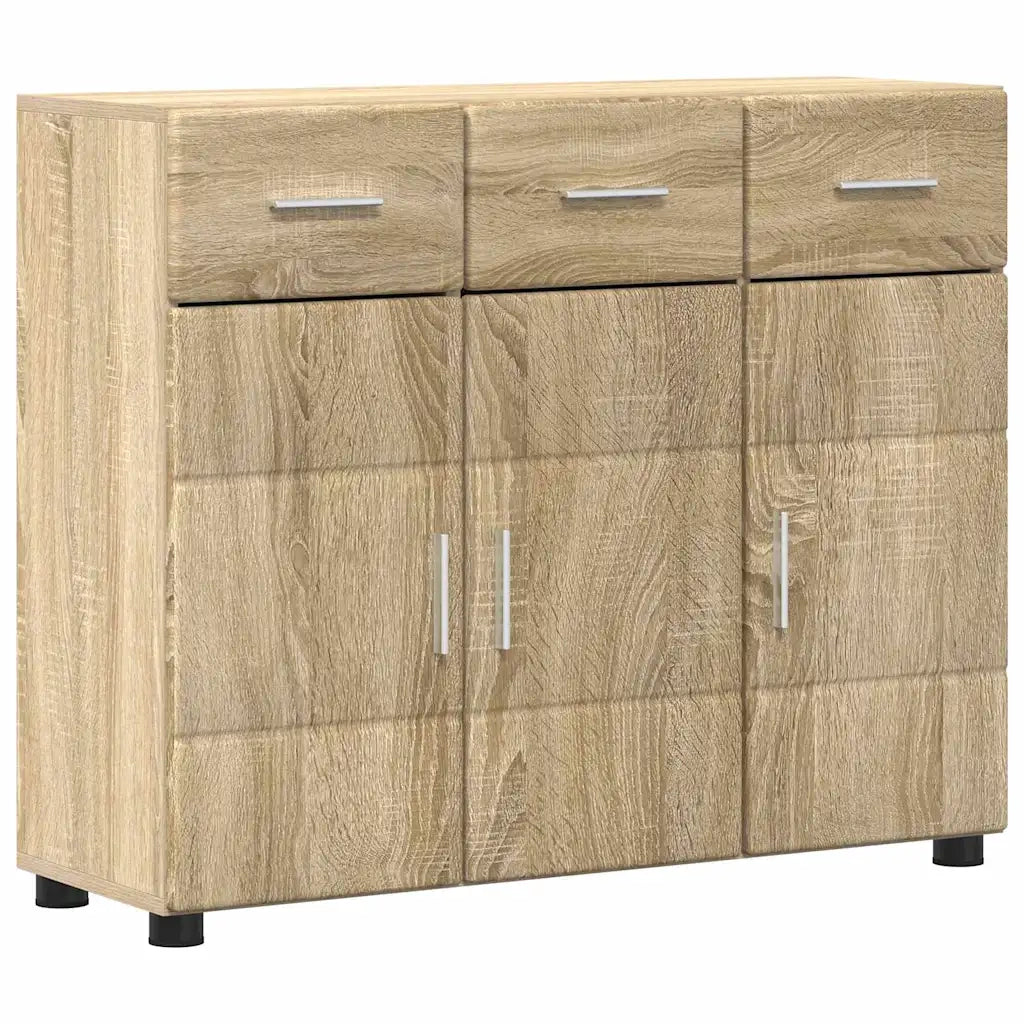 Credenza con porta FLORIN Rovere Sonoma 88,5 x 30,5 x 73 cm 880313