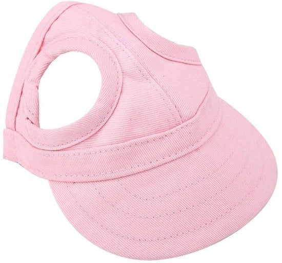 Pet per cani in lino modaiolo - adesivo - leggero - confortevole - ventilato - rosa