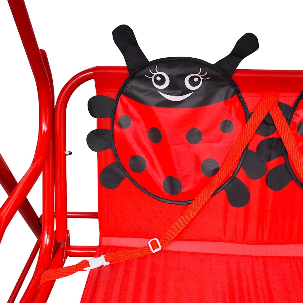 Altalena per bambini rossa 41840