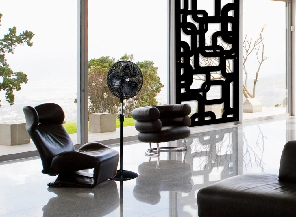 SMART - Pannello in PVC traforato - Parasole Misura: 98x198 cm, Colore: nero