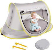Parasole per bambini con protezione solare UPF 50+ - ombrellone ad alta protezione UV per bambini - ombrello respirante - parasole con rete - ombrello leggero e trasportabile - idoneo per famiglie - viaggi esterni - passeggiate - campeggio