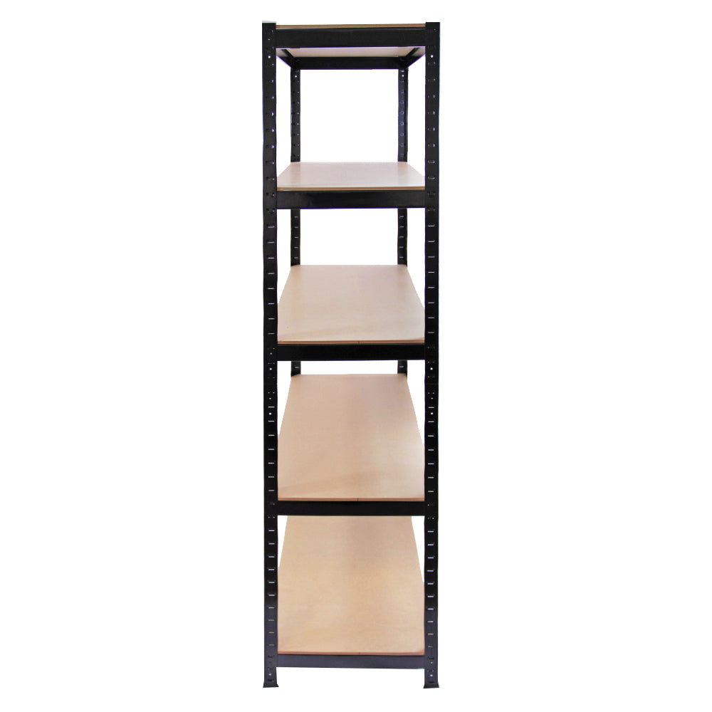 Scaffale T-Rax In Acciaio Senza Bulloni Nero 90cm