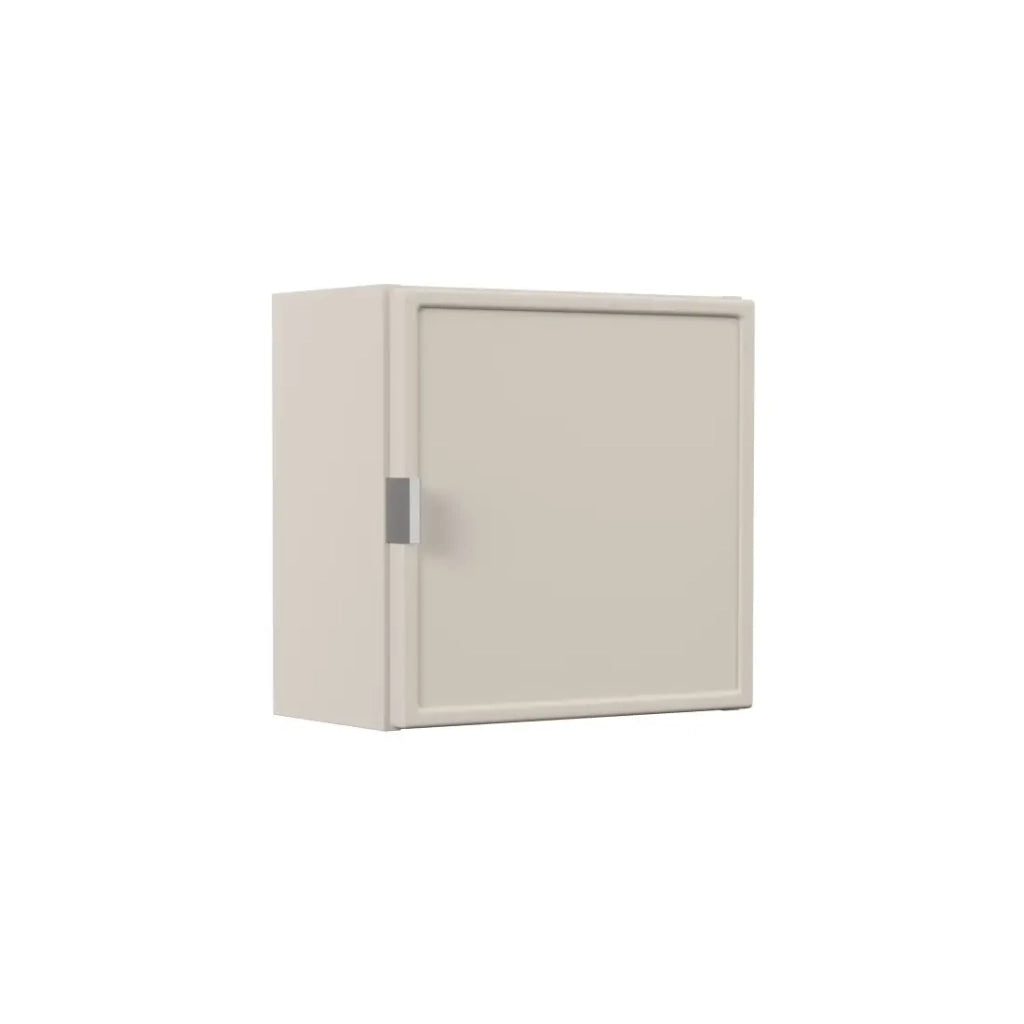 Mobile alto per il bagno BRAZZA – 1 porta – Colore marrone congo – L35 x H35 cm – Da appendere