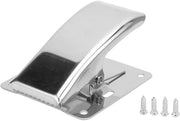 Attrezzo per pescatori - Manicotto di acciaio inossidabile - Manicotto per pesca - Disegno di lenza - Buona presa - Incluso 4 viti - Assistente per la pesca