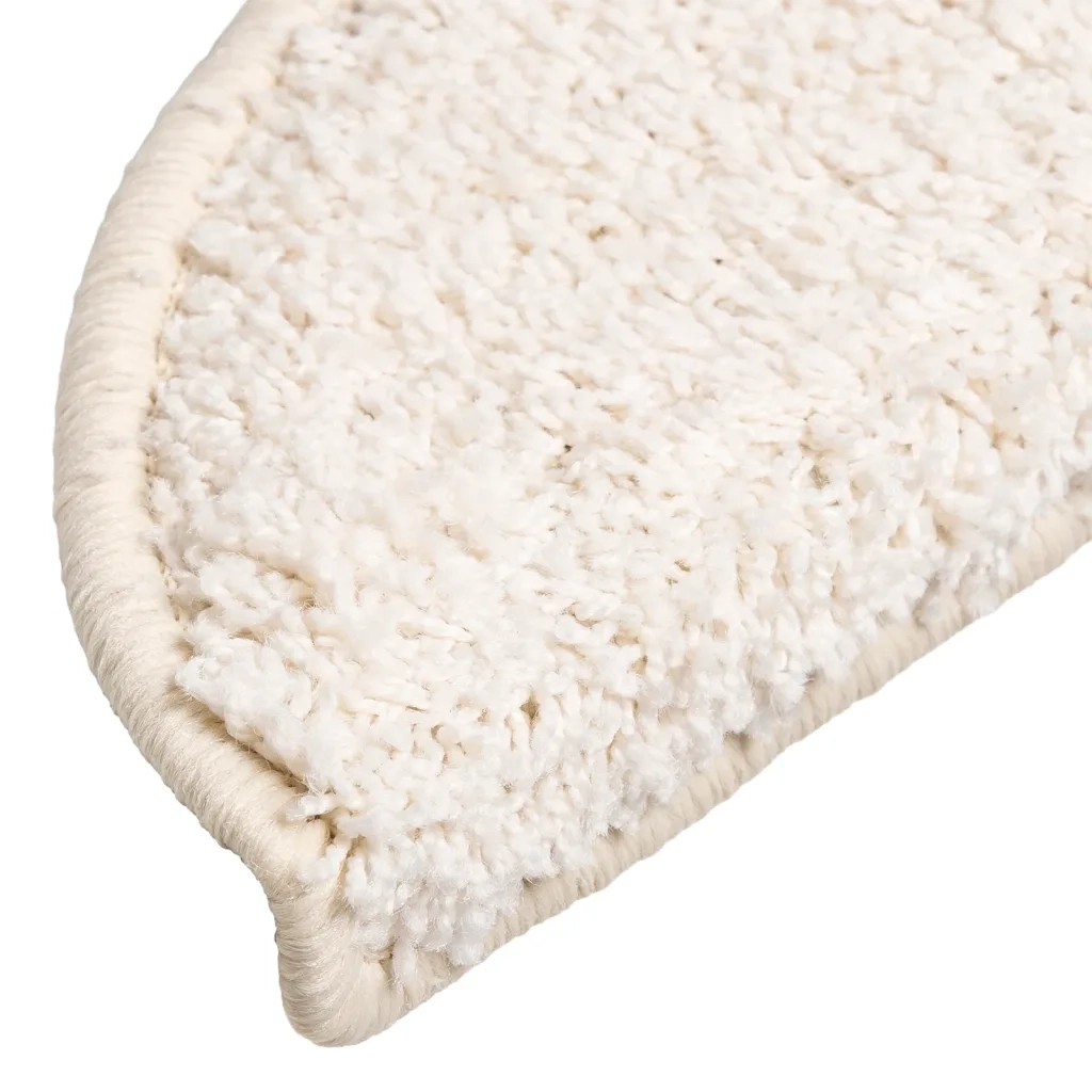 Tappetini per Scale 10 pz 56x17x3 cm Bianchi