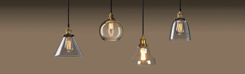 Lampada Da Soffitto Pensile Di Vetro Verto C