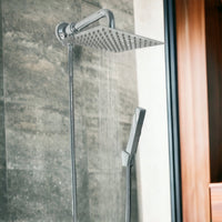 Set doccia con deviatore a pressione, braccio cm 40