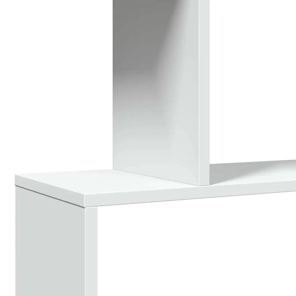 Libreria divisoria a 3 ripiani bianca 70x24x97 cm in legno ingegnerizzato 858111