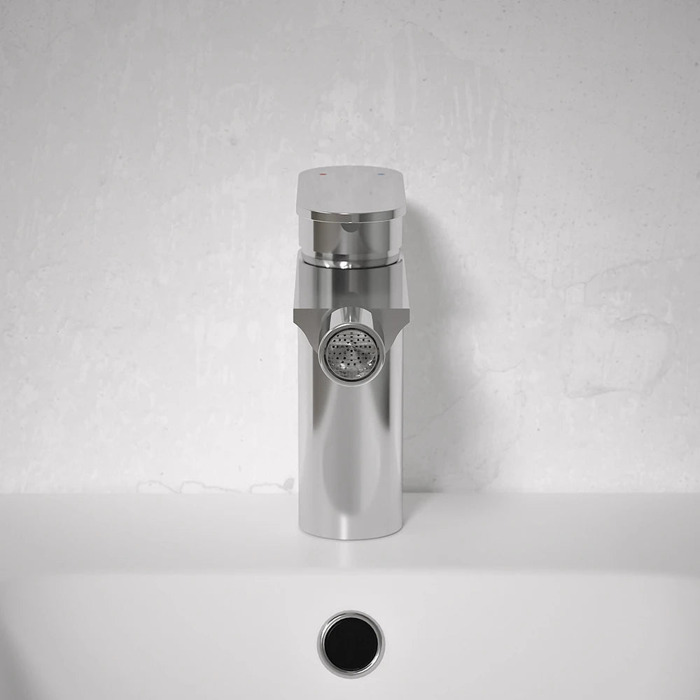 Set miscelatori: lavabo alto bidet senza scarico e incasso doccia monocomando cromato | Kerry