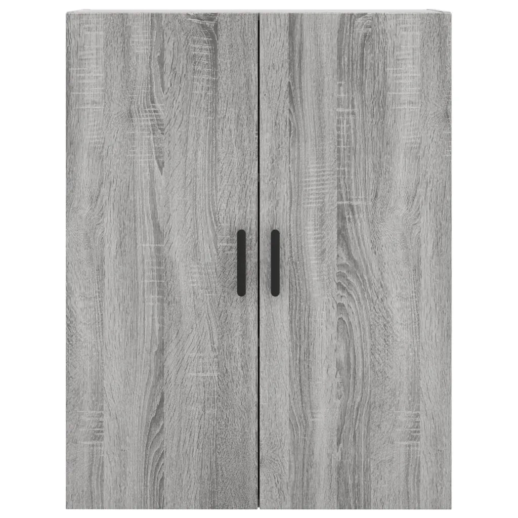 Mobile a Parete Grigio Sonoma 69,5x34x90 cm 828434