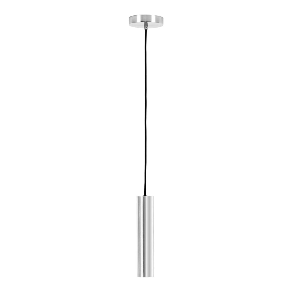 Lampada a Sospensione Paris, Argento, Metallo, 6x6x28 cm