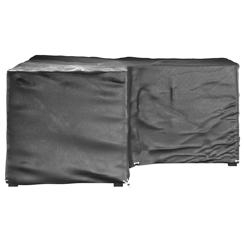 Coperture Mobili da Giardino | Telone per mobili da esterni a L 2 pz 12 Occhielli 185x185x90cm