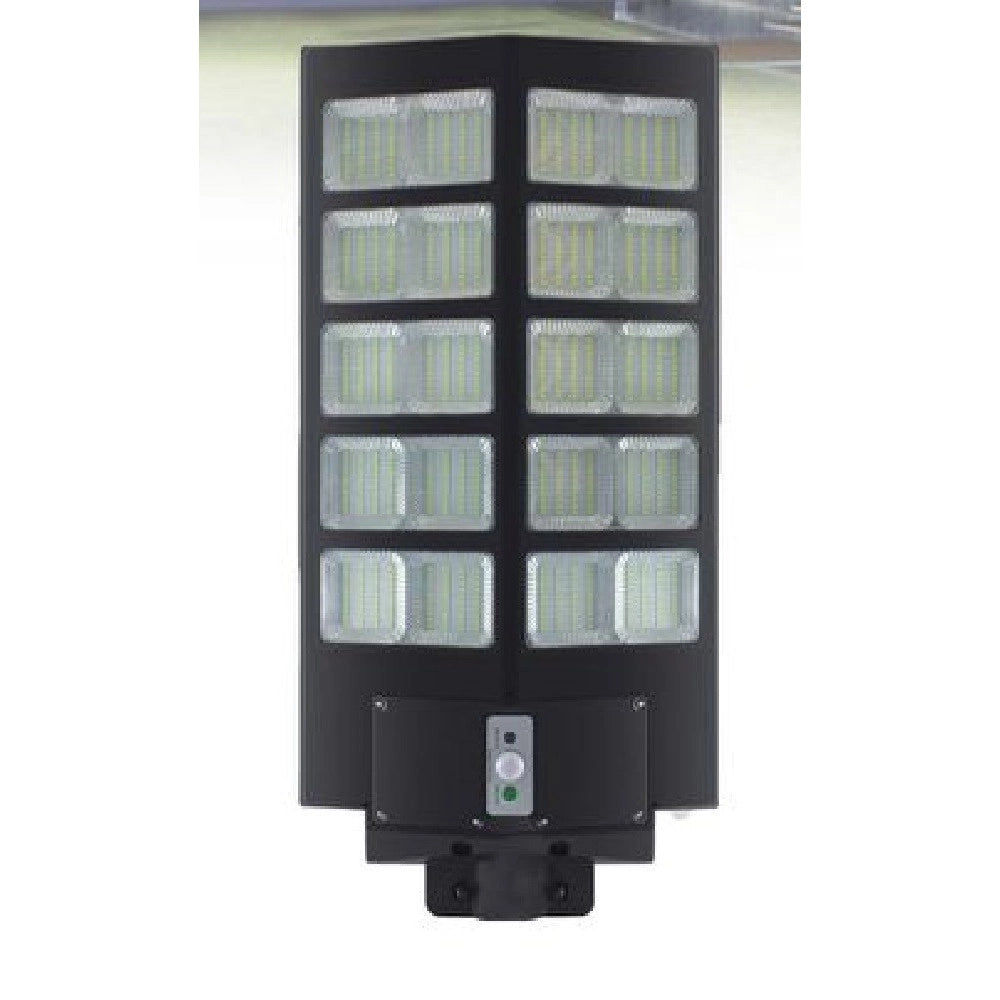 Trade Shop - Faro Led Lampione Stradale 1200w Pannello Solare Sensore Crepuscolare Ip67 Led-8472 -