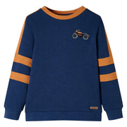 Felpa per Bambini Blu Indaco 92cod mxl 109325