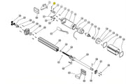 121092 PERNO D12 PER FORCELLA POSTERIORE LINEAR 11 VH 230V RICAMBIO