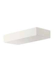 Emma Lampada da Parete LED 27W 3000K 2250lm Alluminio Bianco 28x16,5x5cm - Applique di Design Moderno per Illuminazione Interna Dimmerabile