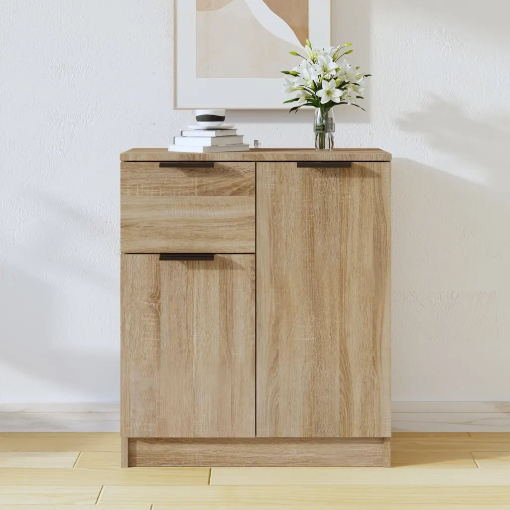 Credenza Rovere Sonoma 60x30x70 cm in Legno Multistrato 811109