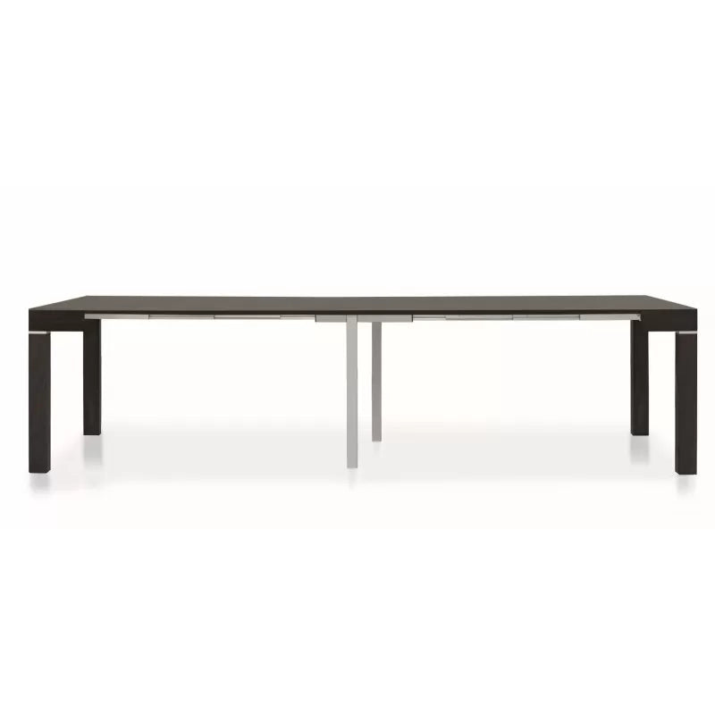 Consolle moderna legno allungabile tortora 110x50x75