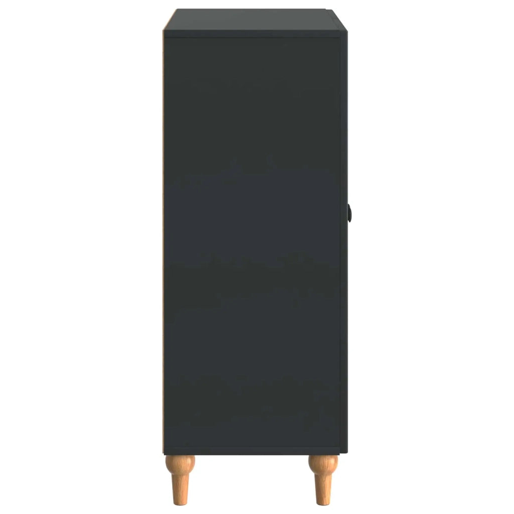 Credenza Nero 66 x 34,5 x 90 cm Legno ingegnerizzato