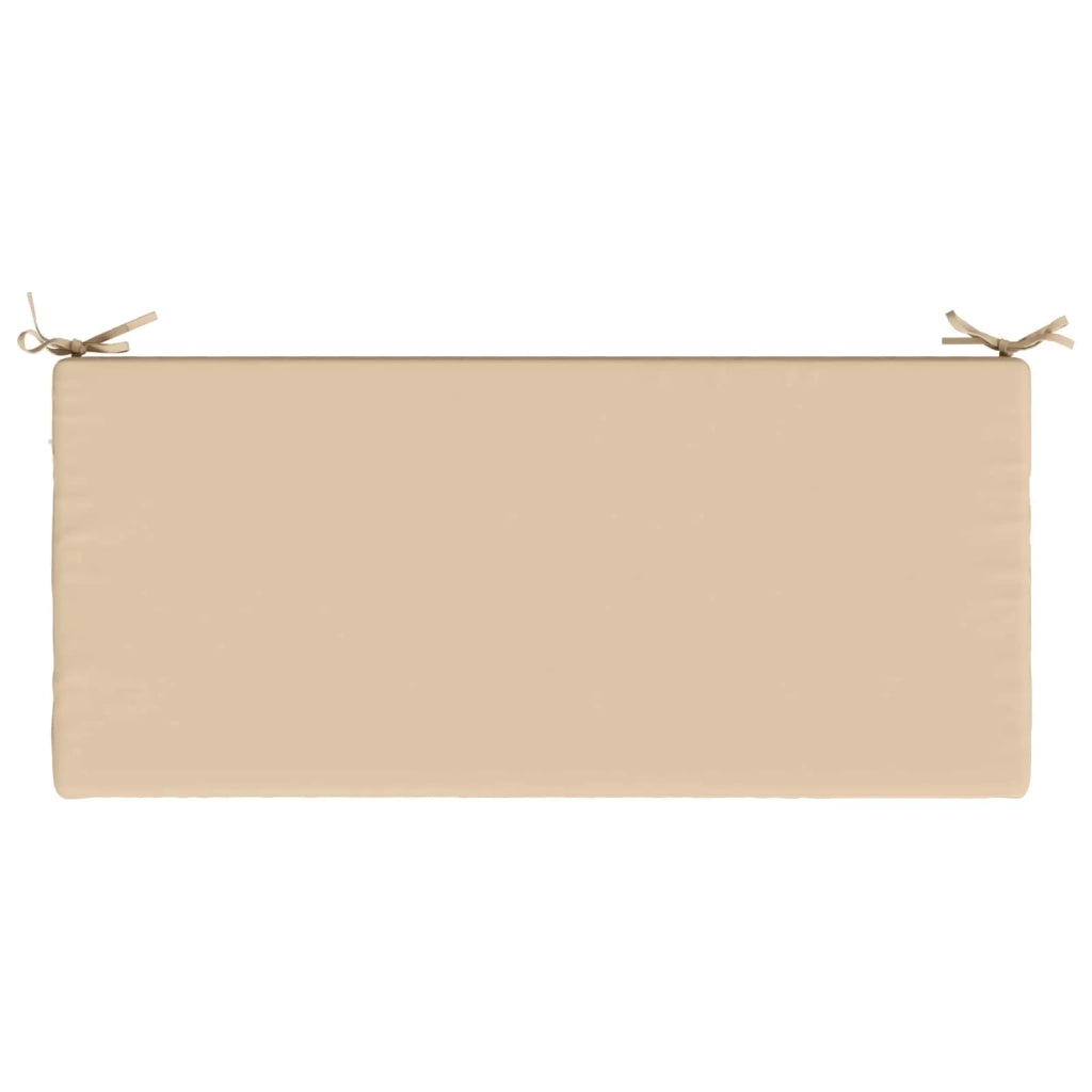 Cuscino per panchina SOEST 100% Poliestere Crema 949276