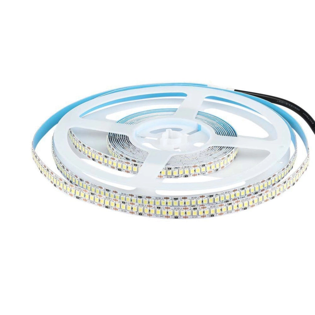 Bobina Striscia Led 1200 SMD 2835 12V 18W/M Bianco Neutro 4000K IP20 5 Metri SKU-212165