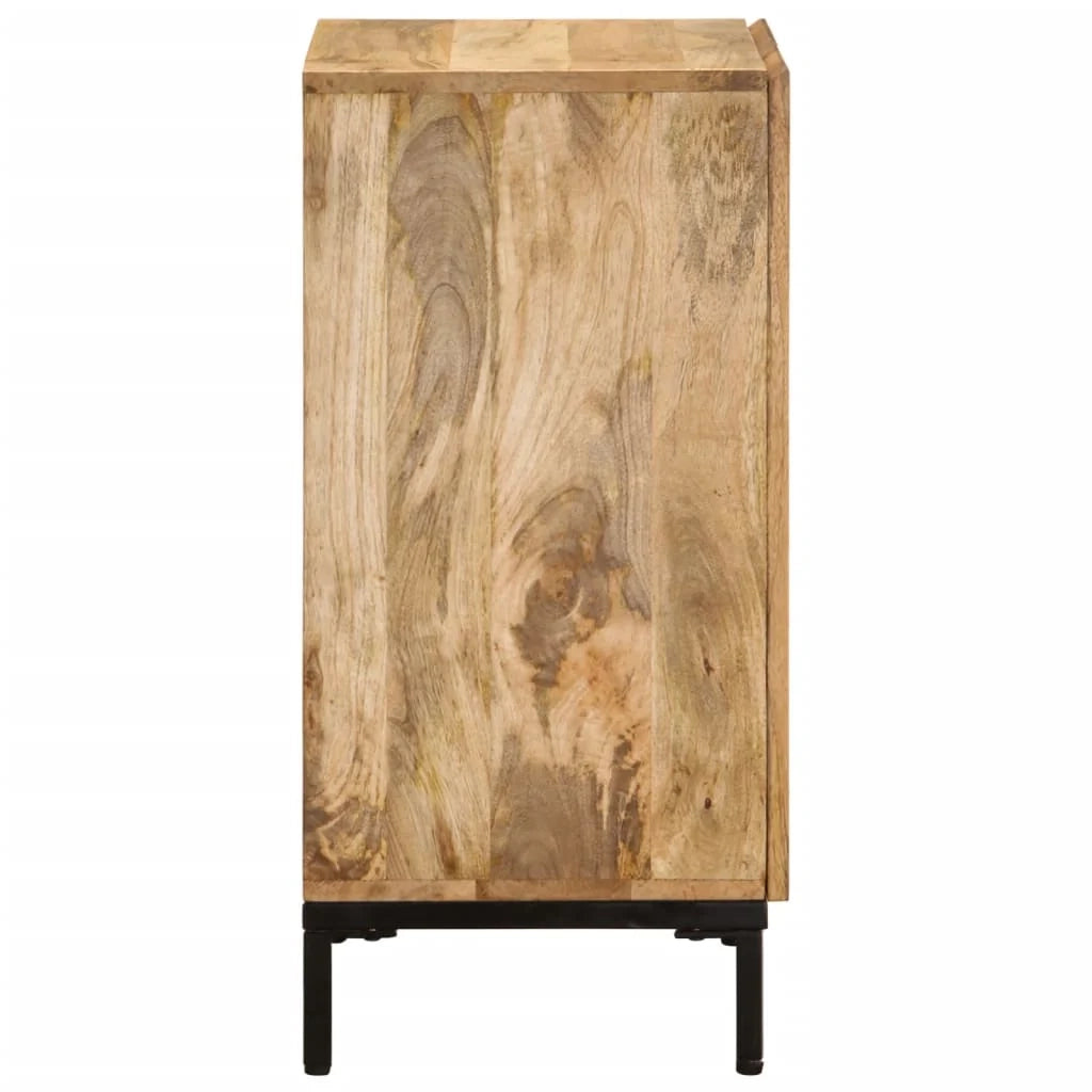 Credenza buffet cassettiera mobile contenitore organizer cucina soggiorno soggiorno 53 x 35 x 72 cm legno massello di mango marrone 02_0029585
