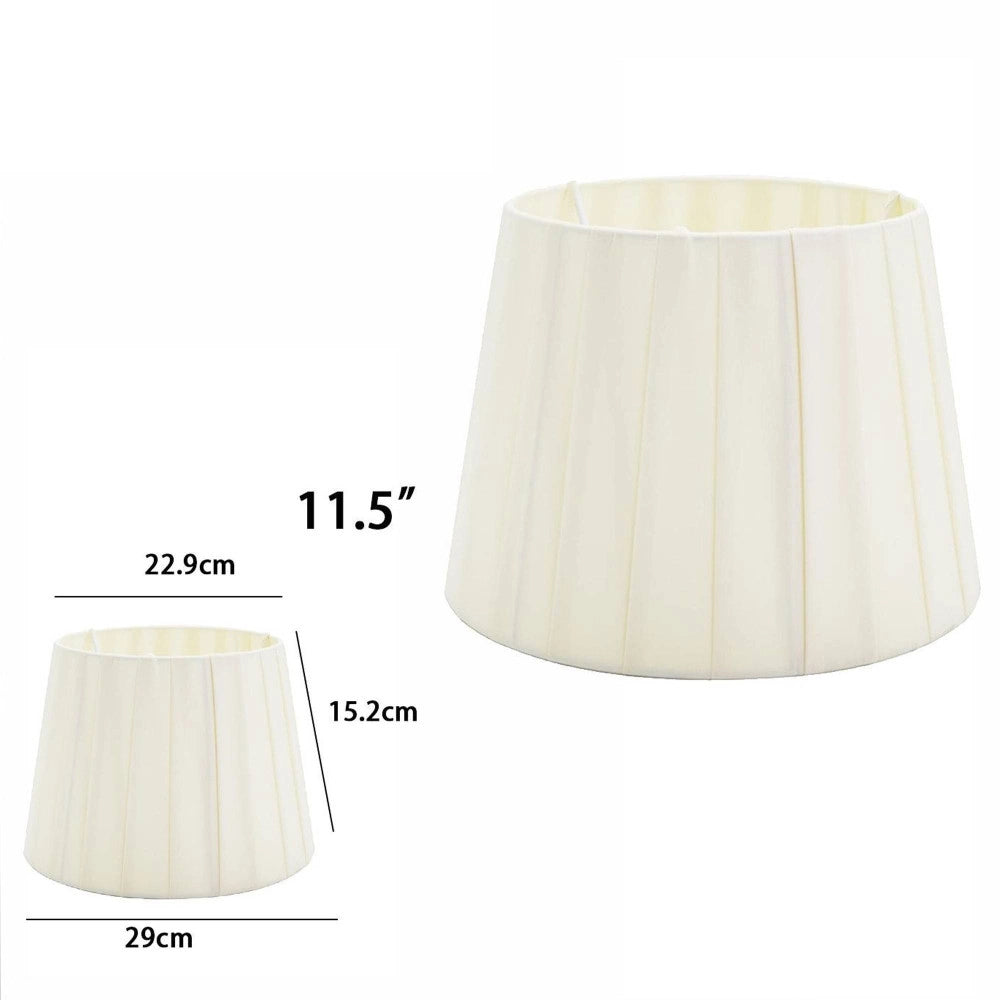 Trade Shop - Paralume Conico Cilindro Moderno Ricambio Per Lampada E Applique In Tessuto Tnt -